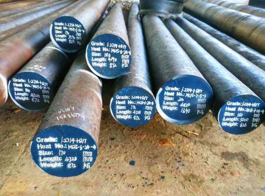 Forged Round Bar, Tool Steel in Low Price Grade 1.2714+Q/T